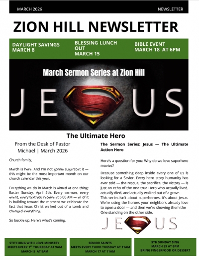 The Messenger Newsletter